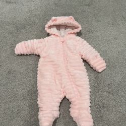 Baby Winter Hooded Jumpsuit 