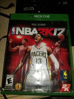 NBA 2k17 Xbox One