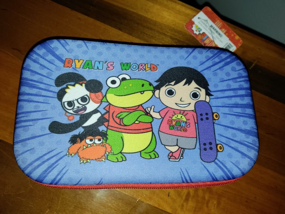Ryan's World Pencil Case! New w/tags!