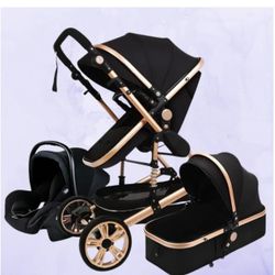 Premium 3 In 1 Baby Stroller