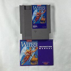 Nintendo NES Legendary Wings W/Manual