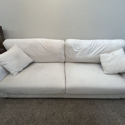 White Wayfair Sofa