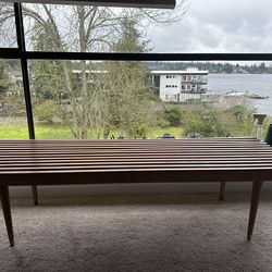 Vintage Mid-Century Modern Bench