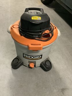 RIDGID WET/DRY SHOP VAC