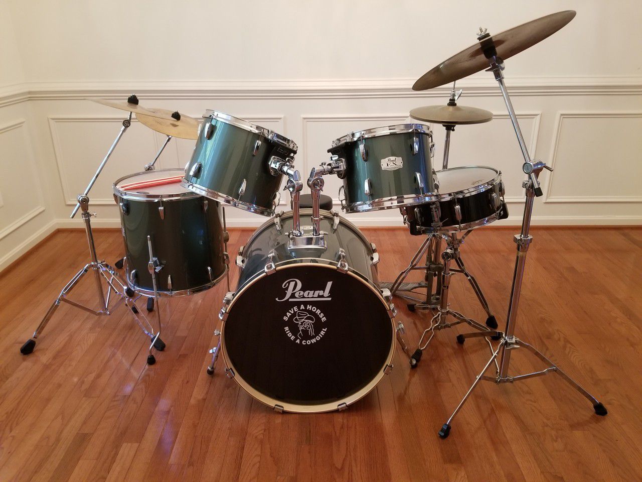 Pearl Export Series 5 pc. Drum Set