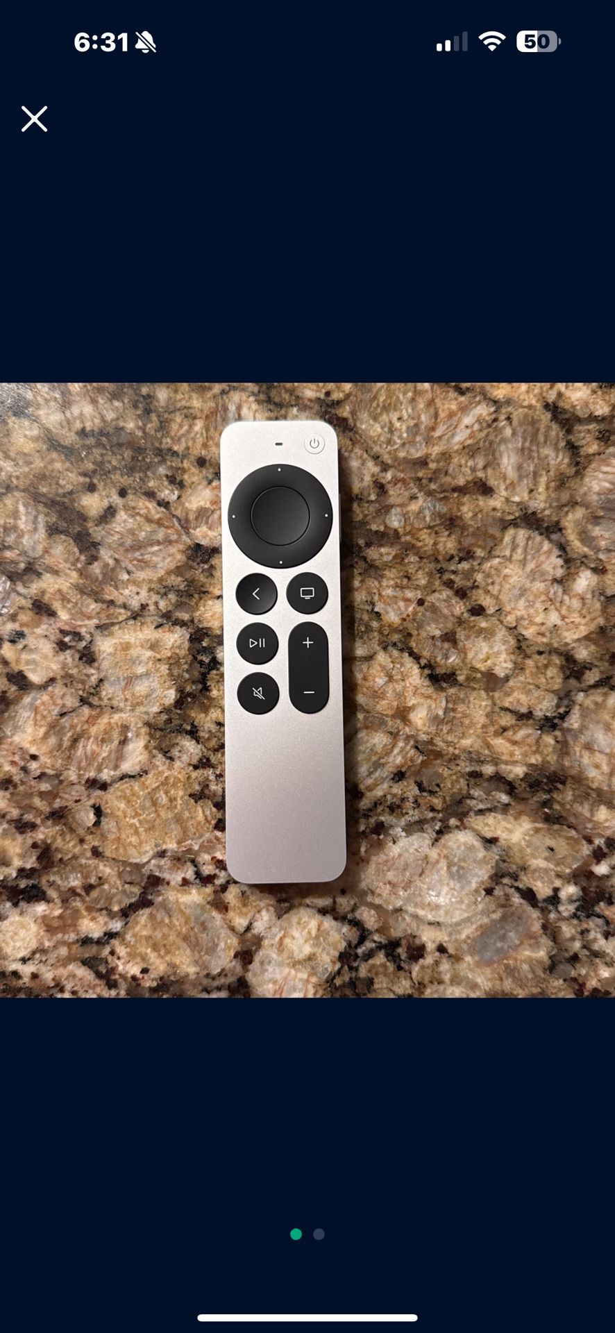 Siri Remote (2nd generation) or Apple TV Remote (2nd generation)