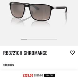 Ray ban chromance RB3721CH