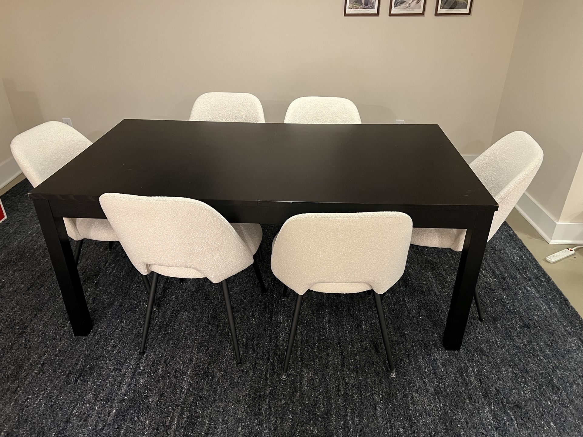 Dining Table With 6 Chairs