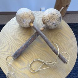 Antique Maracas 
