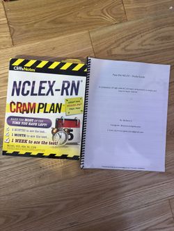 NCLEX-RN Cram Plan Cliff Notes
