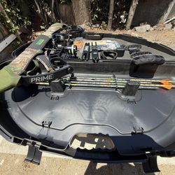 Prime Compound Bow.  Many Extras