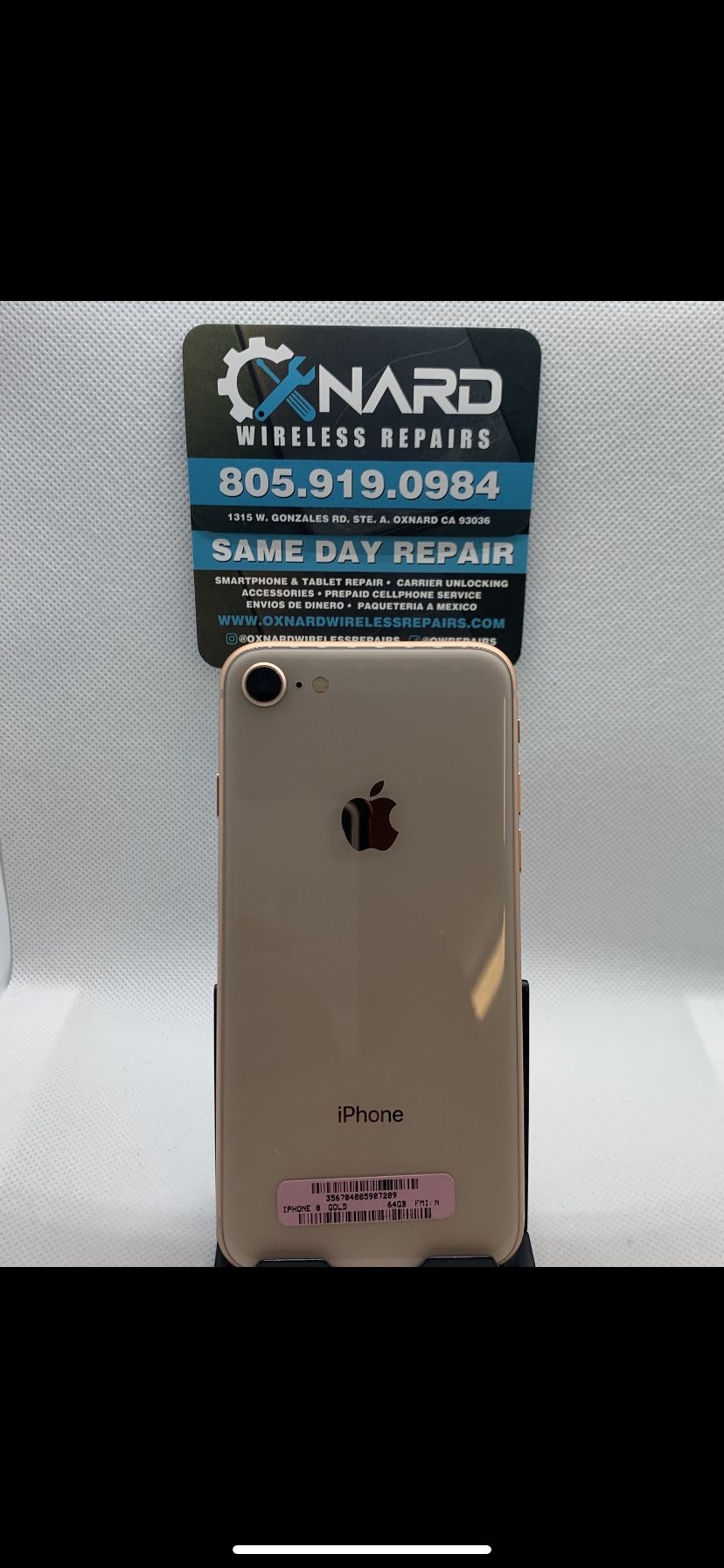 iPhone 8 64GB unlocked $265