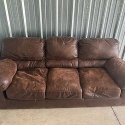 Leather Couch