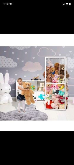 Stuffed Animal Storage Zoo Rack