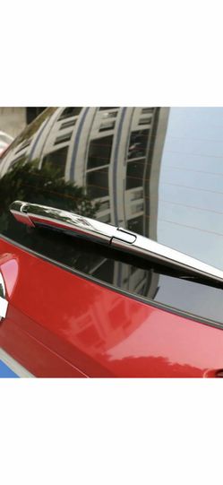 For 2014-2019 Nissan Rogue Chrome Rear Window Wiper Arm Blade Cover Trim Molding