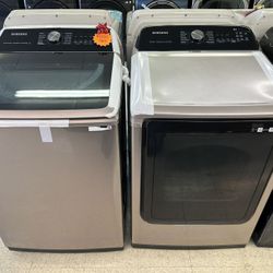 Samsung Top Load Washer And Dryer Set 9TC