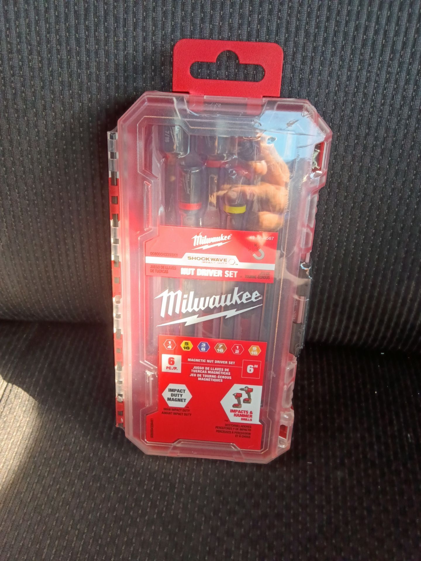 Milwaukee nut driver set shockwave impact duty 6pc.
