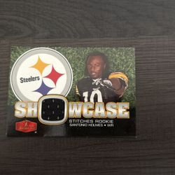 Santonio Holmes Jersey Card 