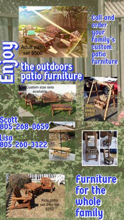 Outdoor patio furniture 
