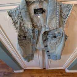 Women's Jean Vest