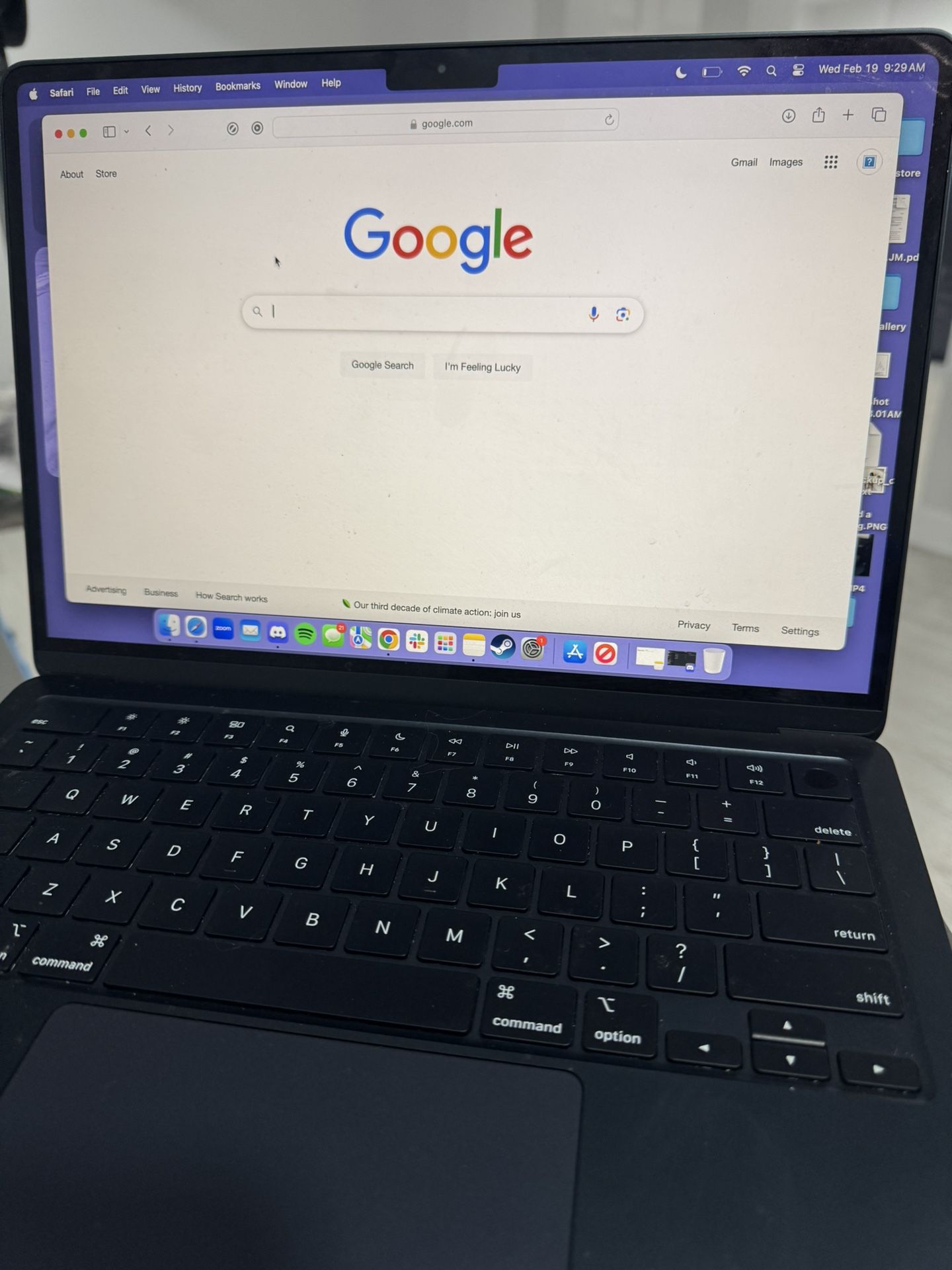 MacBook Air Laptop 8G