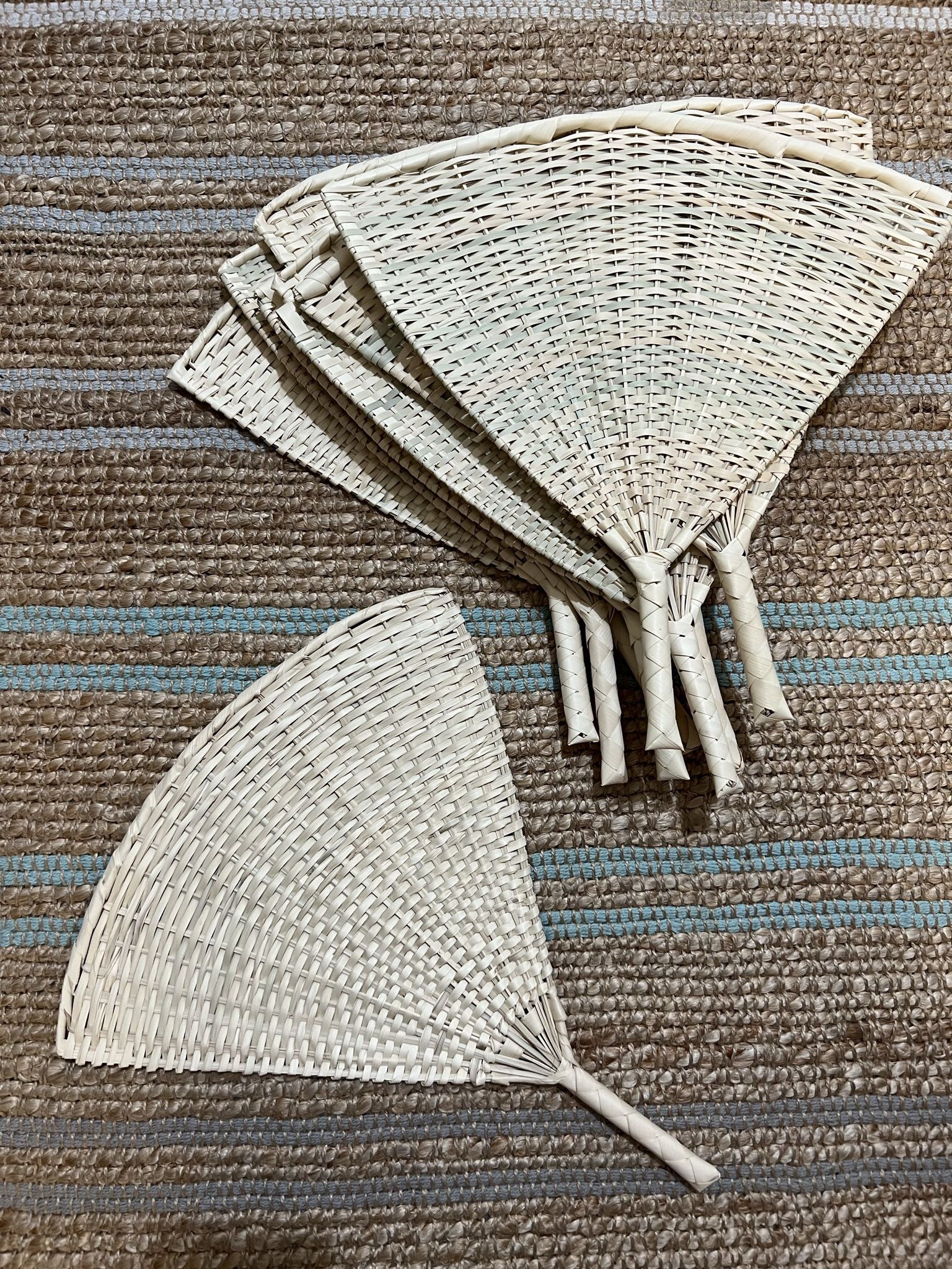 Woven Fans (Wedding, Birthday, Baby Shower)