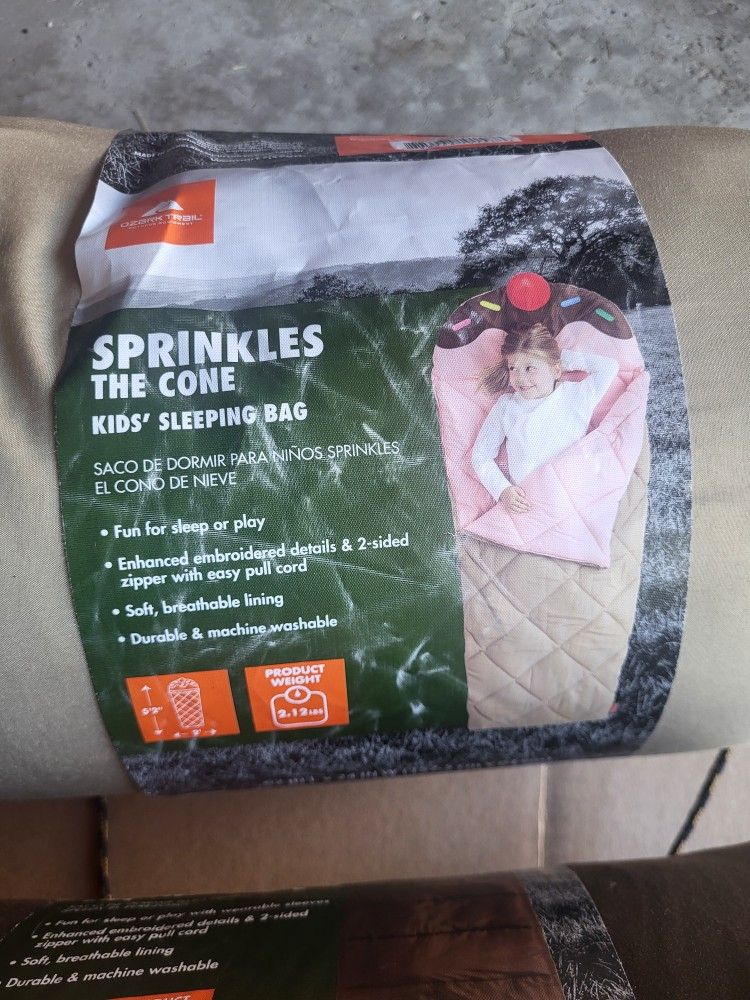Kids Sprinkles Sleeping Bag