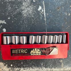 Mac Tools 1/4” Drive Deep Socket 9 pc Set
