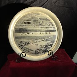 Atlantic City New Jersey Souvenir Plate 