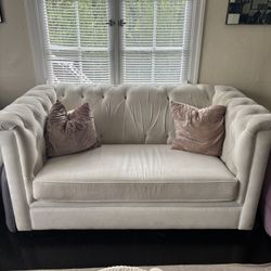 Free White Loveseat!