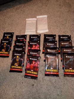 Magic: The Gathering Marvel Super Heroes Play Booster Packs