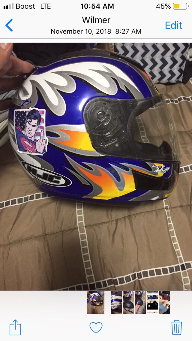 Motorcycle helmets