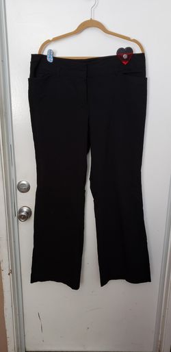 Black work slacks size 18 tall