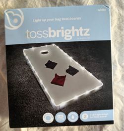 Cornhole Board Lights NEW Bean Bag Game LED Regulation Size Weatherproof