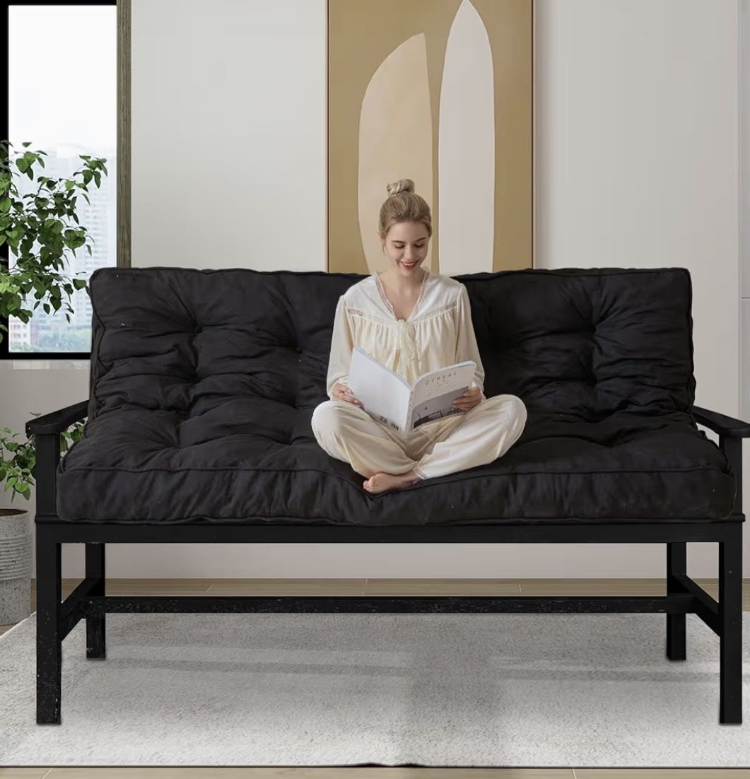 BRAND NEW – YOSHOOT 6-Inch Thick Full-Size Futon Mattress (54” x 75”)