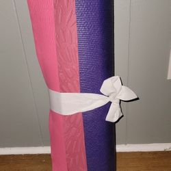 Two yoga mats.