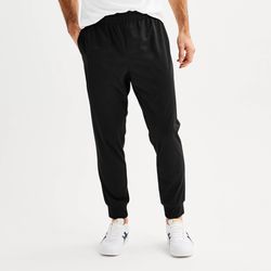 New Men’s Tek Gear Essential Gear Active Joggers Size L Black
