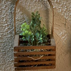 Wood Crate Wall decor 