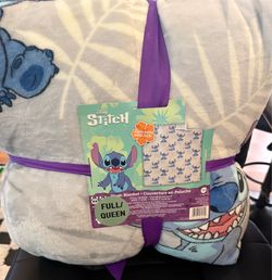 New Disney Stitch Queen Blanket
