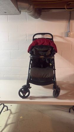 Graco Baby Stroller Red and Black