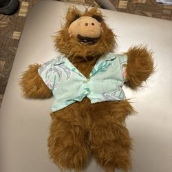 1980’s Alf Hand Puppet. Burger King Toy. Hawaiian Shirt