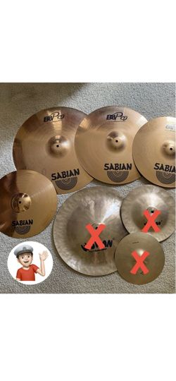 🔥 Sabian B8 “PRO” Cymbal Pack drum set drums