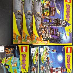 Lego Scooby-Doo Manuals (7 booklets)