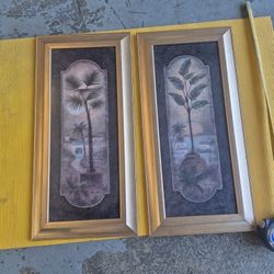 Wall Art Set Of 2 23x11
