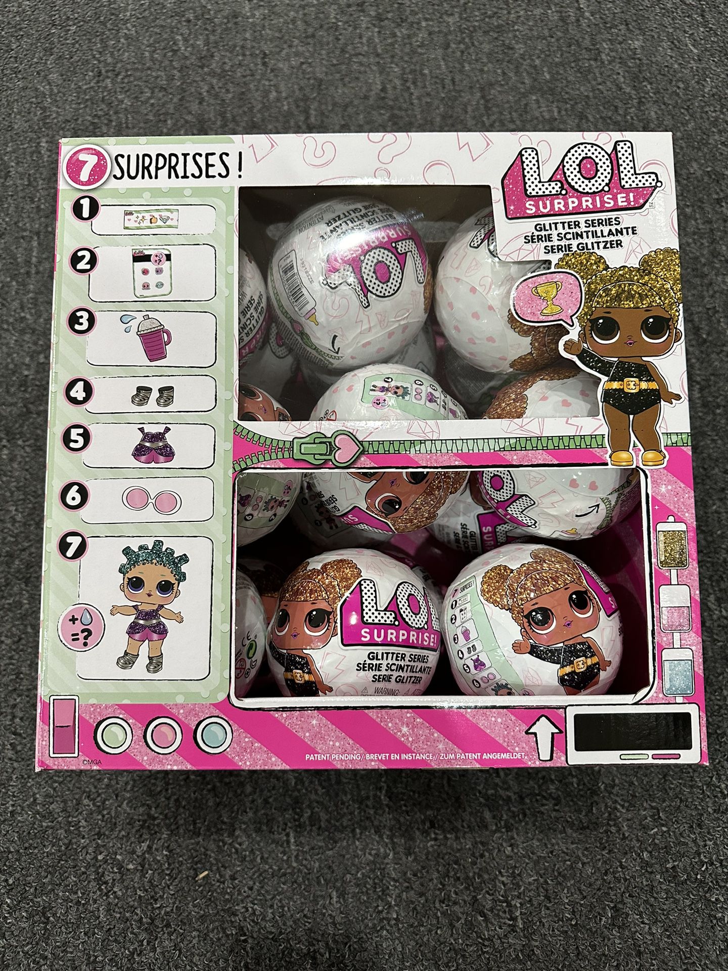L.O.L. LOL Surprise Doll Glitter Series 1 Let’s Be Friends Lot of 18 - Toy Toys Wholesale 
