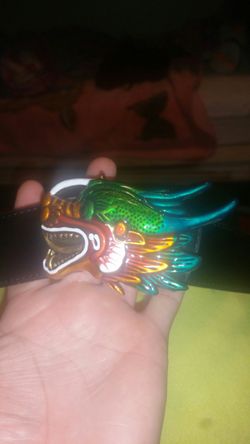 Dragon gucci belt
