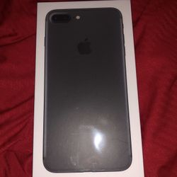 New Sealed Box iPhone 7 Plus Matte Black 128gb Never Opened Rare 1 Year Apple Warranty  