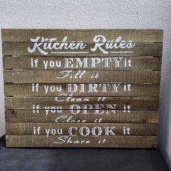 KITCHEN WALL DECOR
