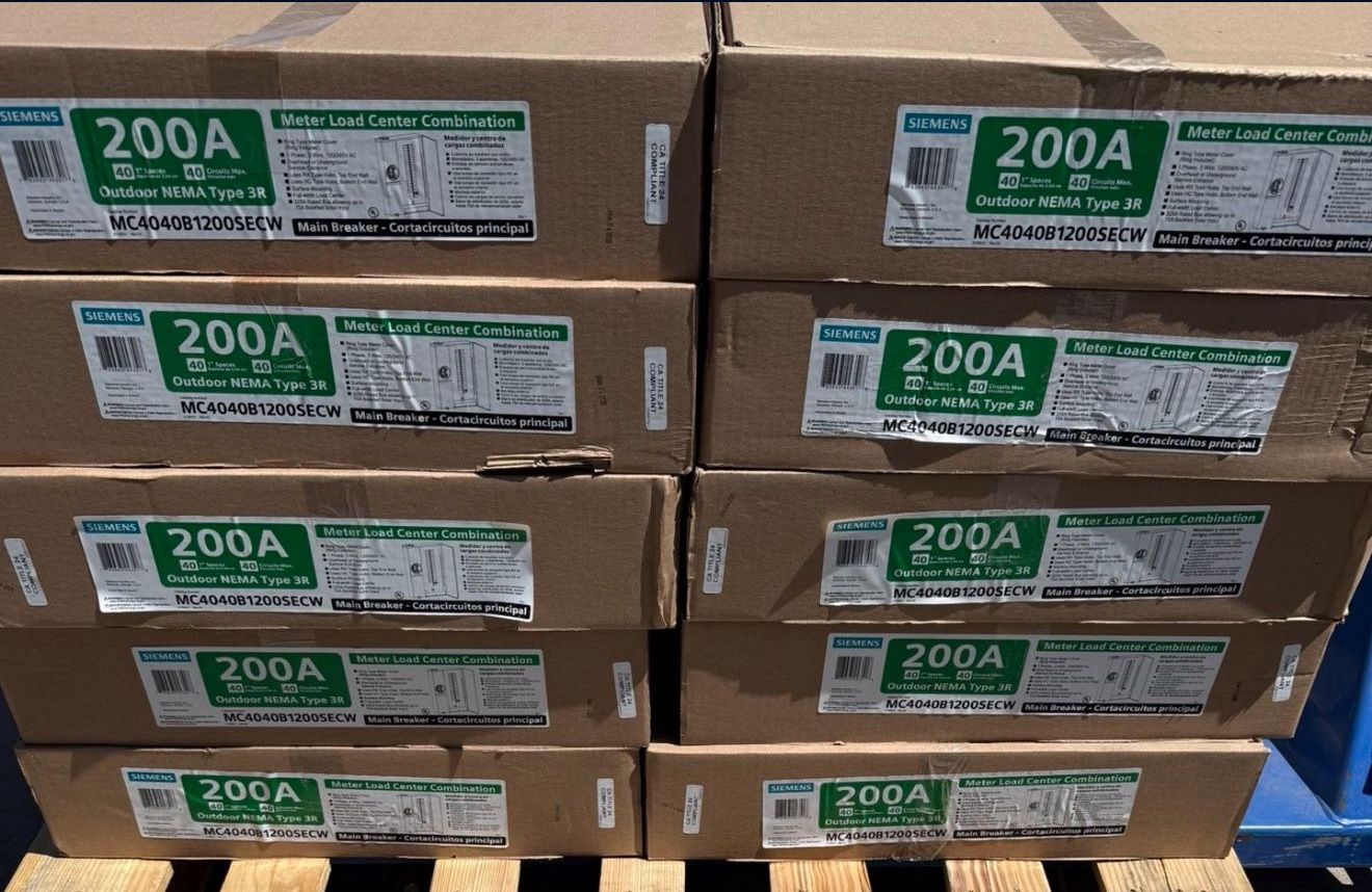 Siemens Electrical Panel All In One Residential MC4040B1200SECW