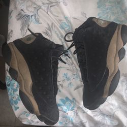 Jordan 13 Black And Olive 